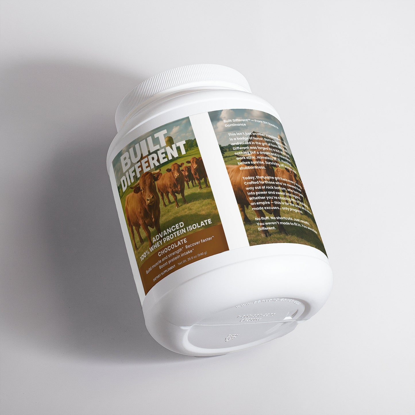 Built Different™ WorkHorse Whey Protein Isolate